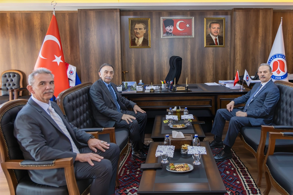 Vali İbrahim Taşyapan’dan Rektörümüz Prof. Dr. Musa Gençcelep’e İade-i Ziyaret