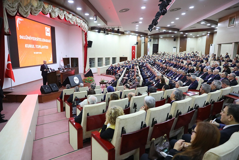 Rektörümüz 263. ÜAK Toplantısına Katıldı