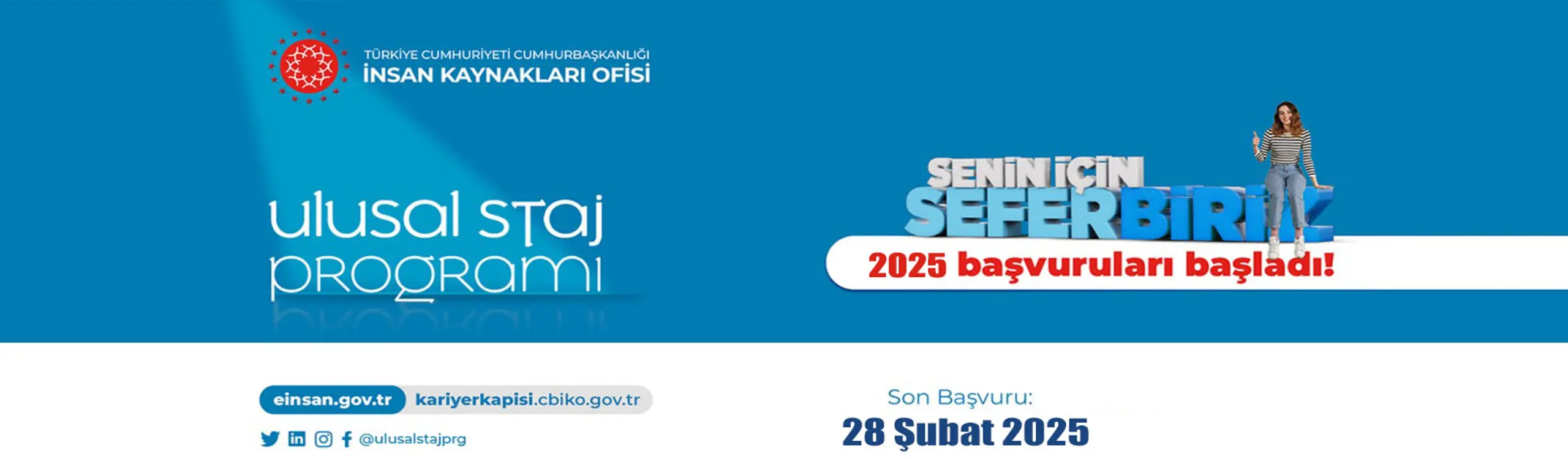 2025 YILI ULUSAL STAJ PROGRAMI