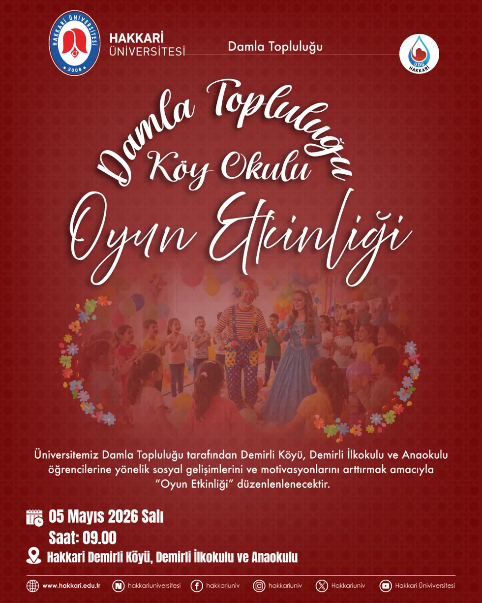 Damla Topluluğu Oyun Etkinliği