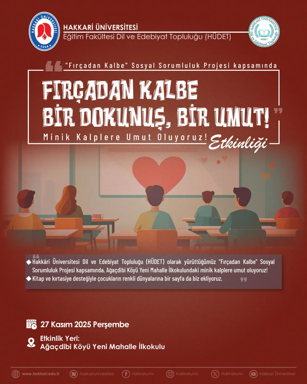 Fırçadan Kalbe Bir Dokunuş Bir Umut Etkinliği