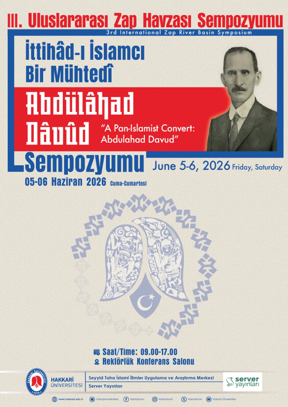 İttihâd-ı İslamcı Bir Mühtedî, Abdülâhad Dâvûd Sempozyumu 