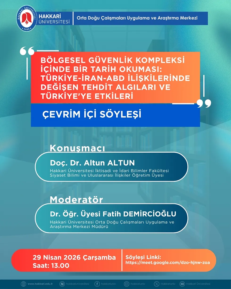Bölgesel Güvenlik Kompleksi İçinde Bir Tarih Okuması: Türkiye-İran-ABD İlişkilerinde Değişen Tehdit Algıları ve Türkiye'ye Etkileri