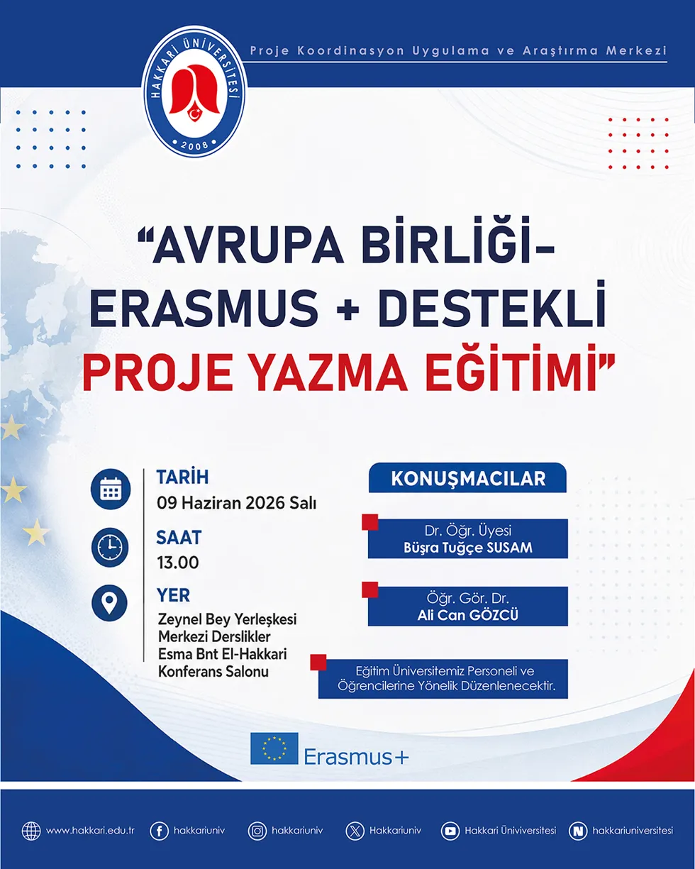 Avrupa Birliği - Erasmus + Destekli Proje Yazma Eğitimi