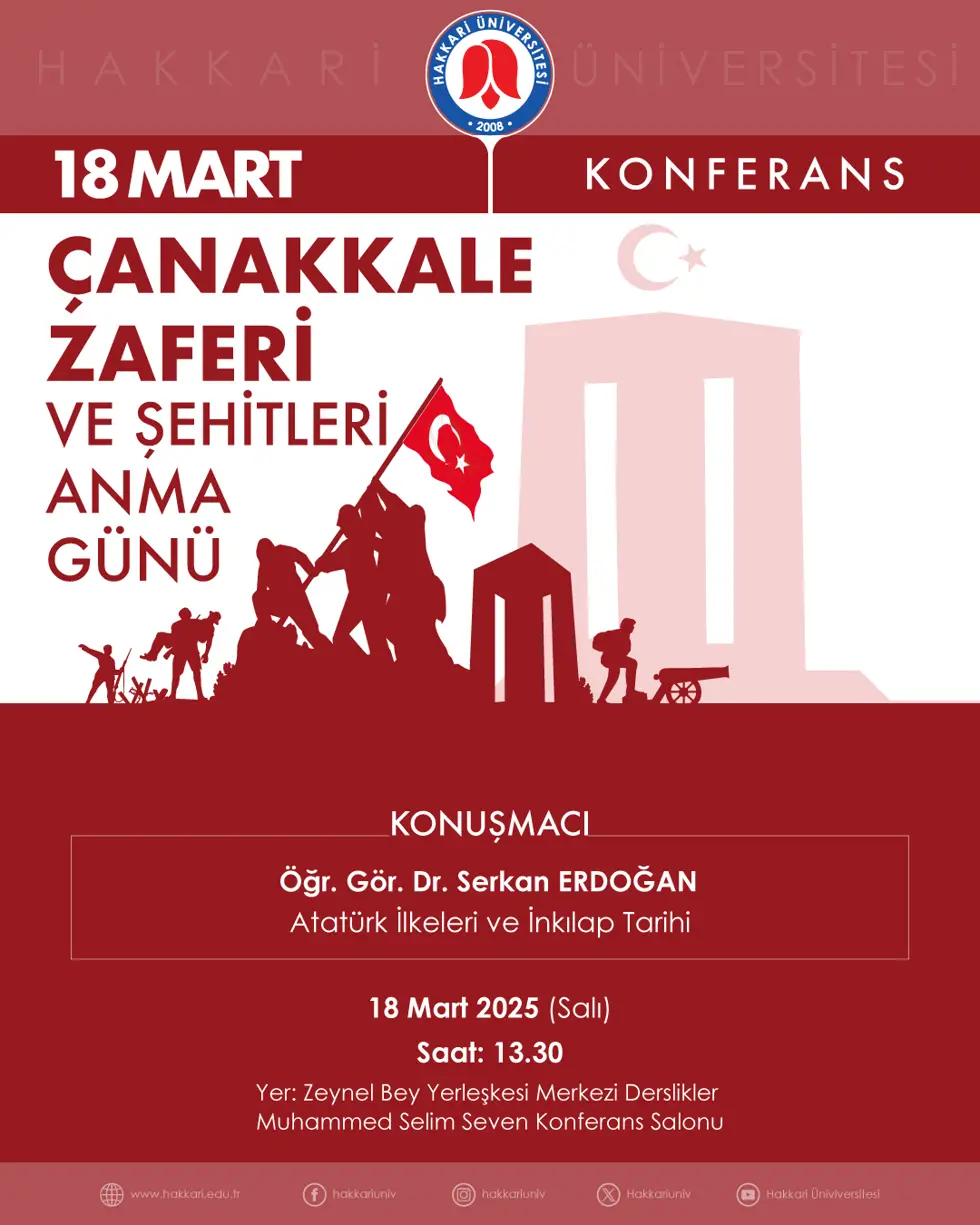 18 Mart Çanakkale Zaferi ve Şehitleri Anma Günü