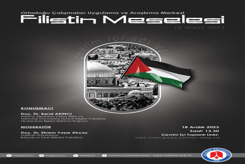 Filistin Meselesi (Söyleşi)