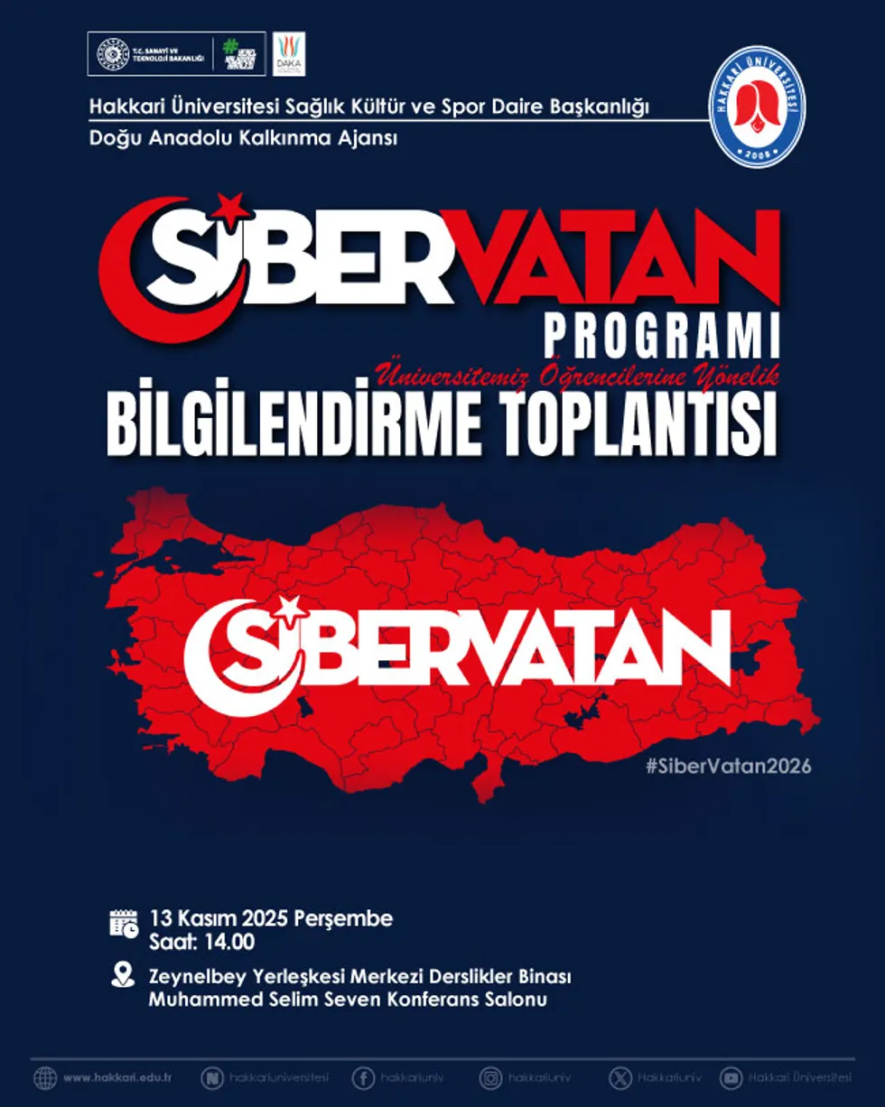 Siber Vatan Programı Bilgilendirme Toplantısı