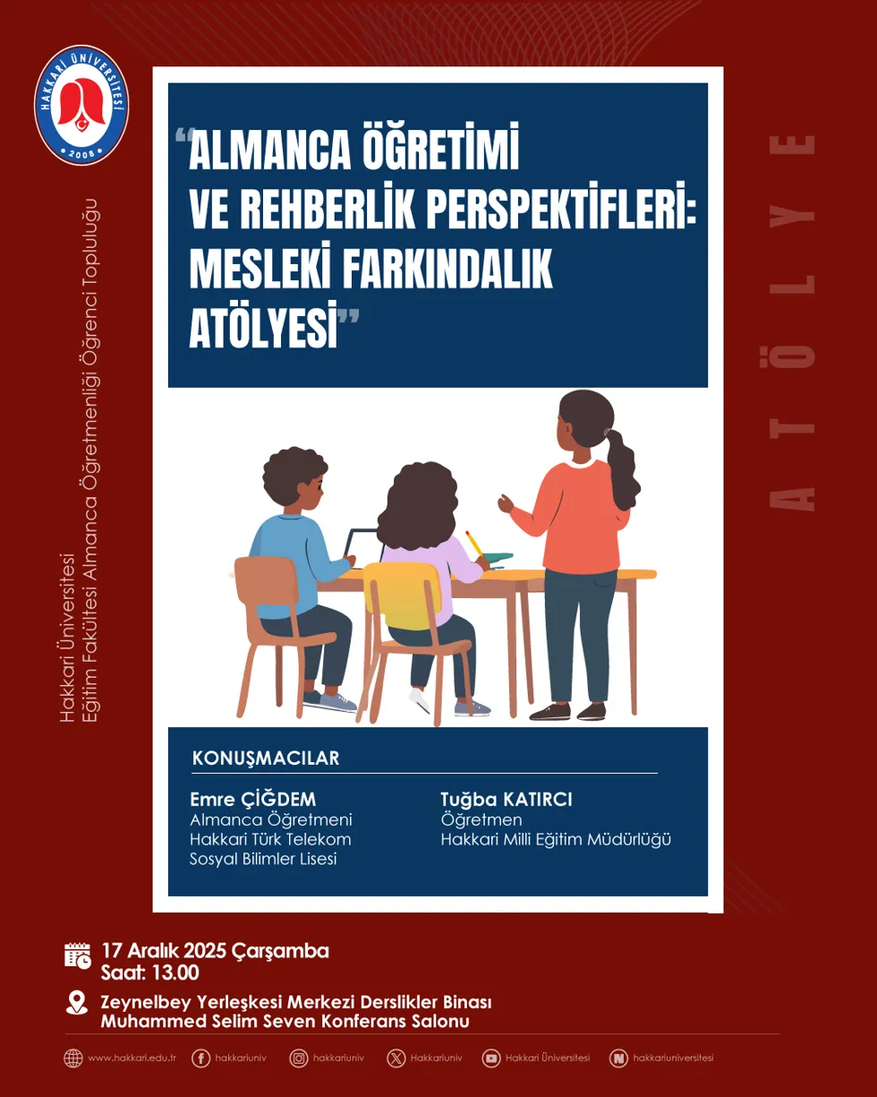 Almanca Öğretimi ve Rehberlik Perspektifleri: Mesleki Farkındalık Atölyesi