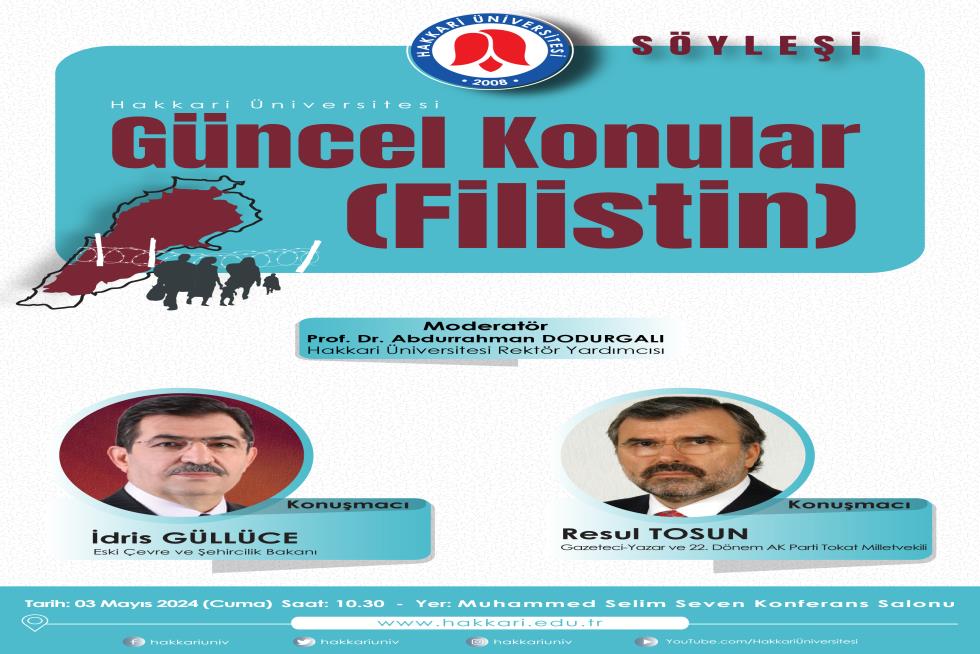 Güncel Konular Filistin