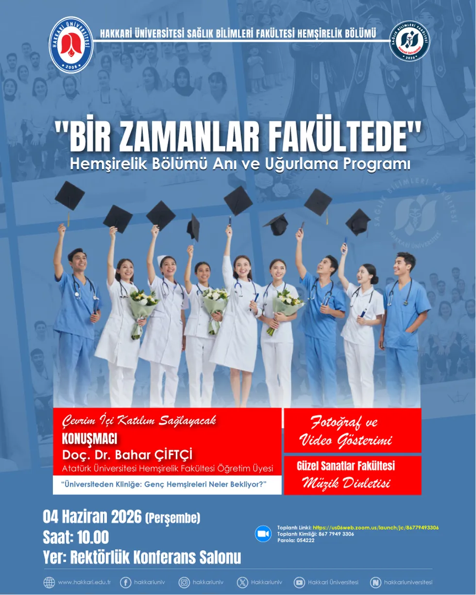 Bir Zamanlar Fakültede Anı ve Uğurlama Programı