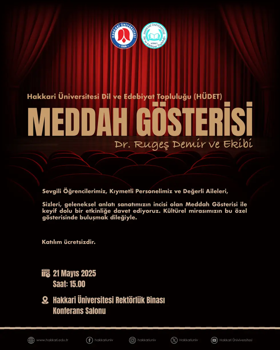 Meddah Gösterisi