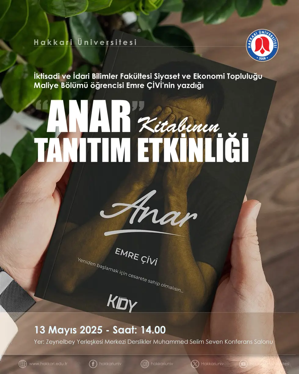 Anar Kitabı Tanıtım Etkinliği