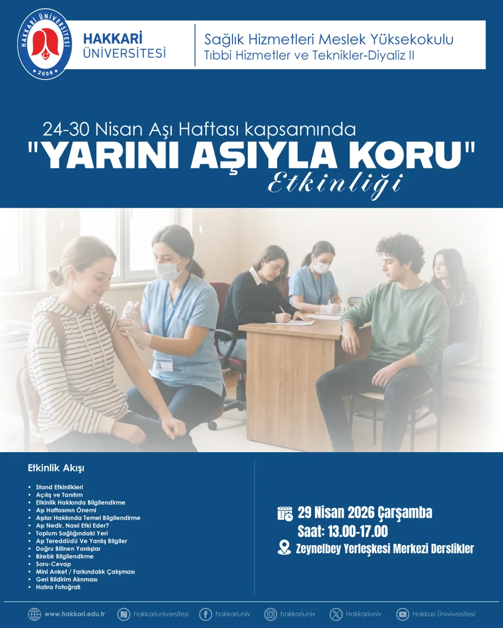 Yarını Aşıyla Koru Etkinliği