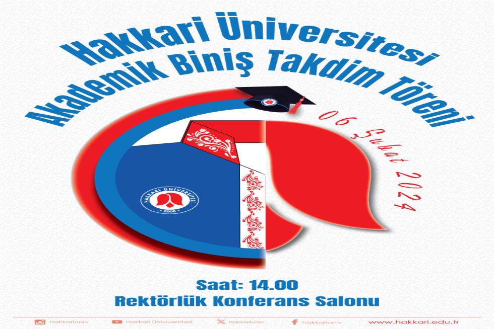 Akademik Biniş Takdim Töreni