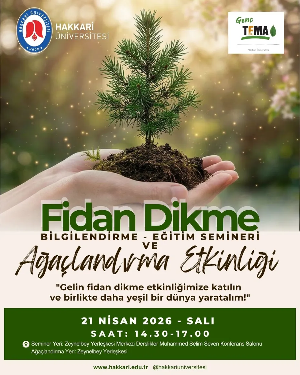 Fidan Dikme Bilgilendirme-Eğitim Semineri ve Ağaçlandırma Etkinliği
