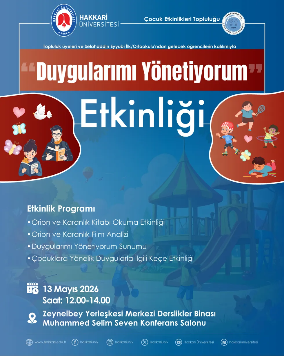 Duygularımı Yönetiyorum Etkinliği