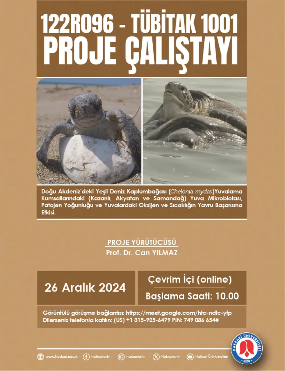 122 R096 - TUBİTAK 1001 Proje Çalıştayı