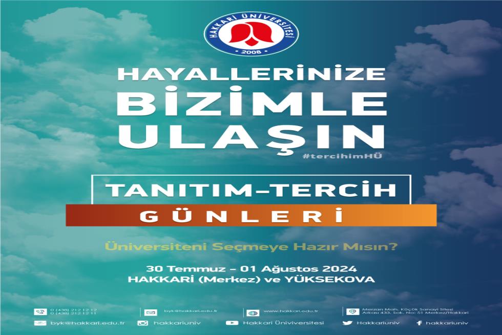 Tanıtım ve Tercih Günleri 2024