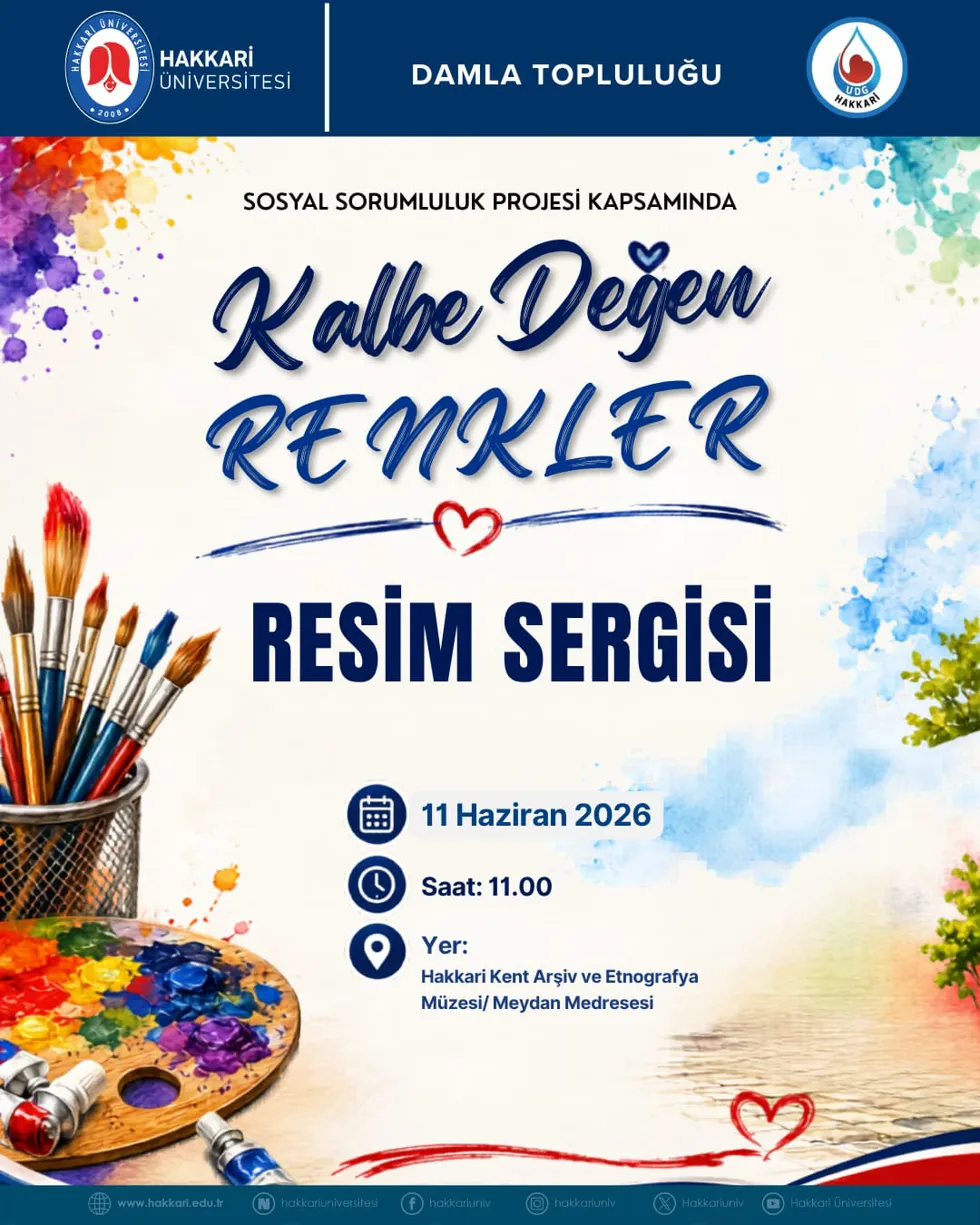 Kalbe Değen Renkler Resim Sergisi