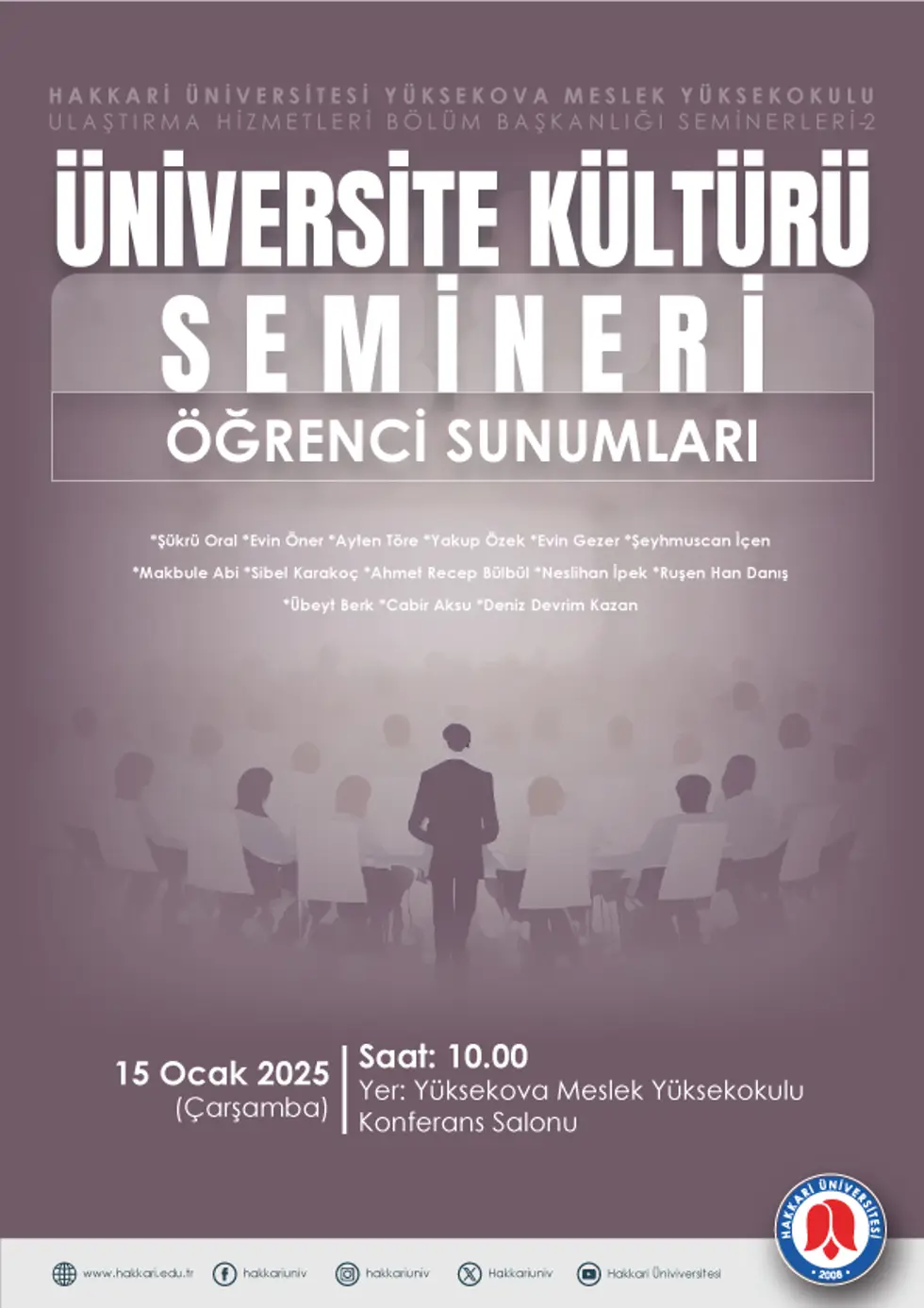 Üniversite Kültürü Semineri