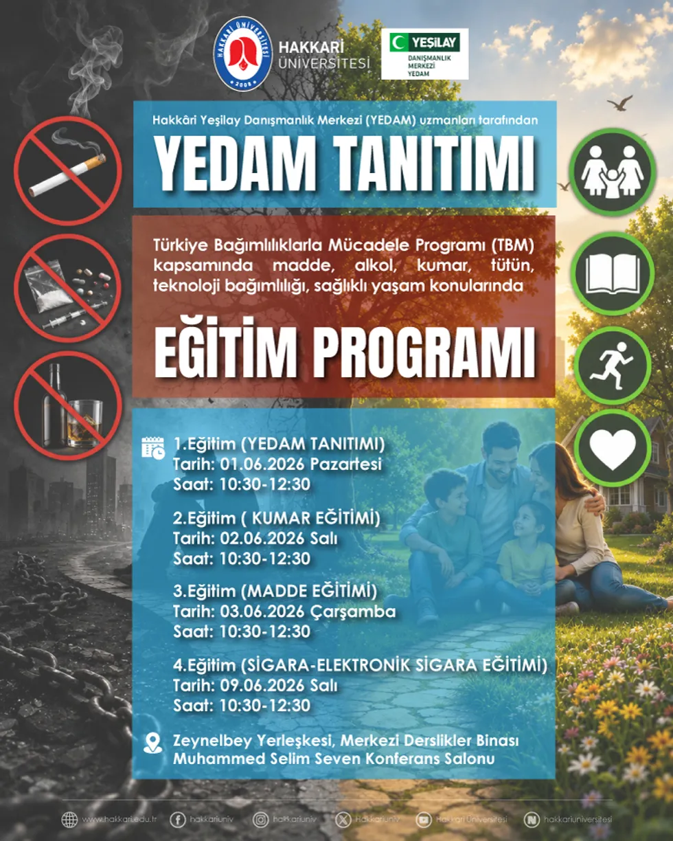 YADEM Tanıtımı ve Eğitim Programı