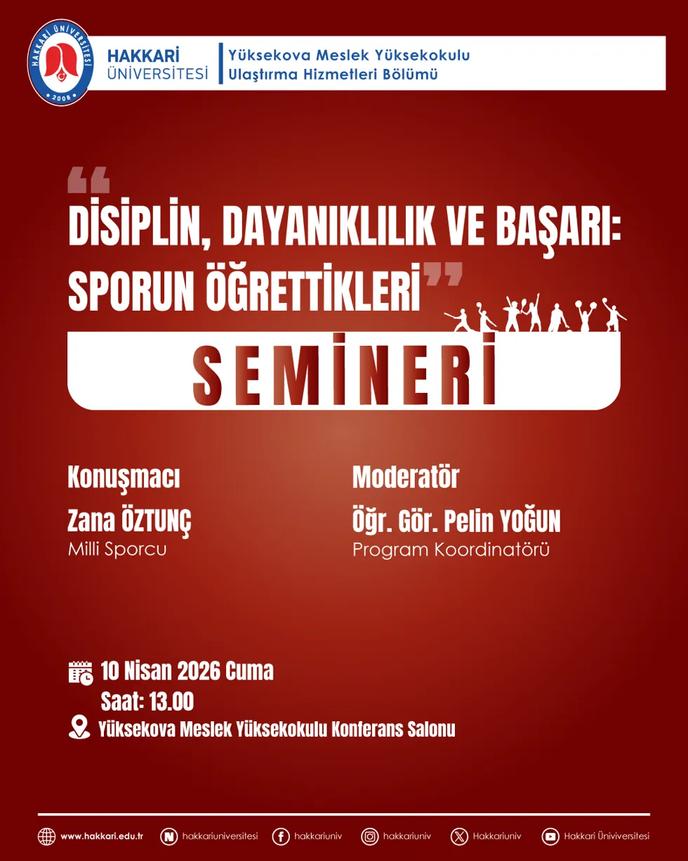 Disiplin, Dayanıklılık ve Başarı: Sporun Öğrettikleri Semineri