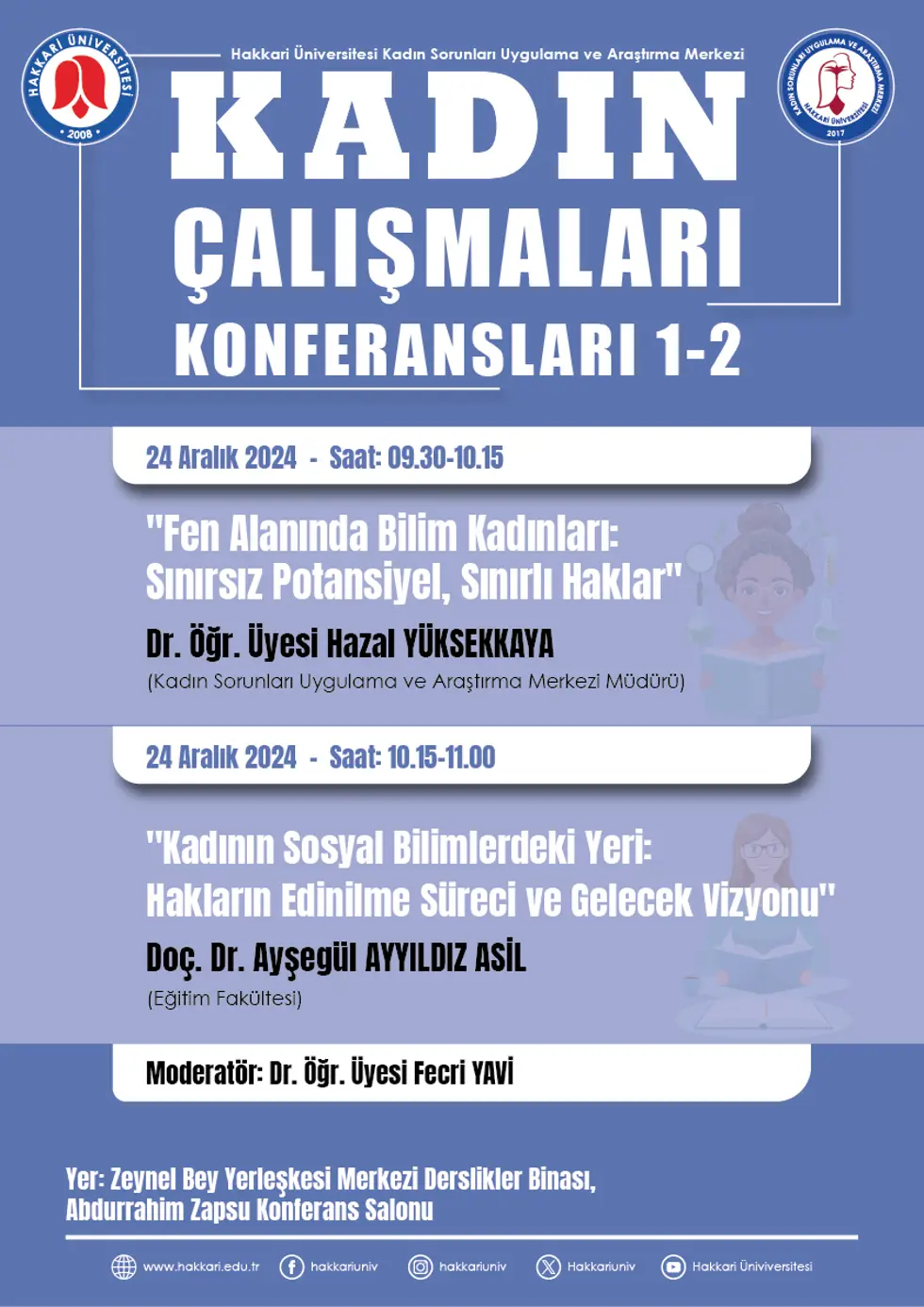 Kadın Çalışmaları Konferansları 1-2