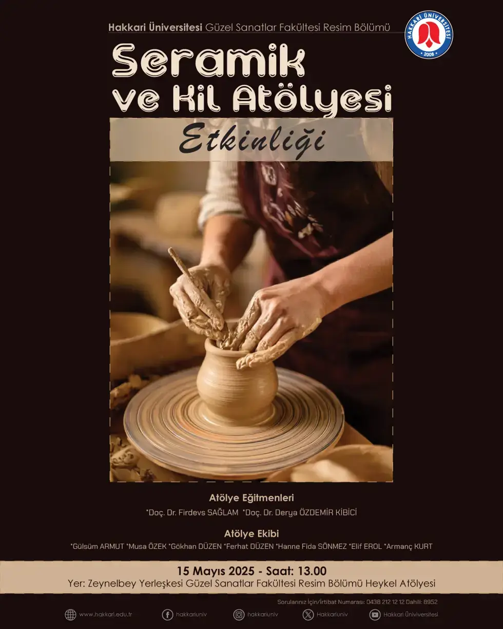 Seramik ve Kil Atölyesi Etkinliği