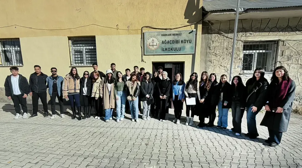 HÜDET’in Hazırladığı ve Koordinatörlüğümüz Tarafından Desteklenen Proje Kapsamında Köy Okullarına Ziyaret