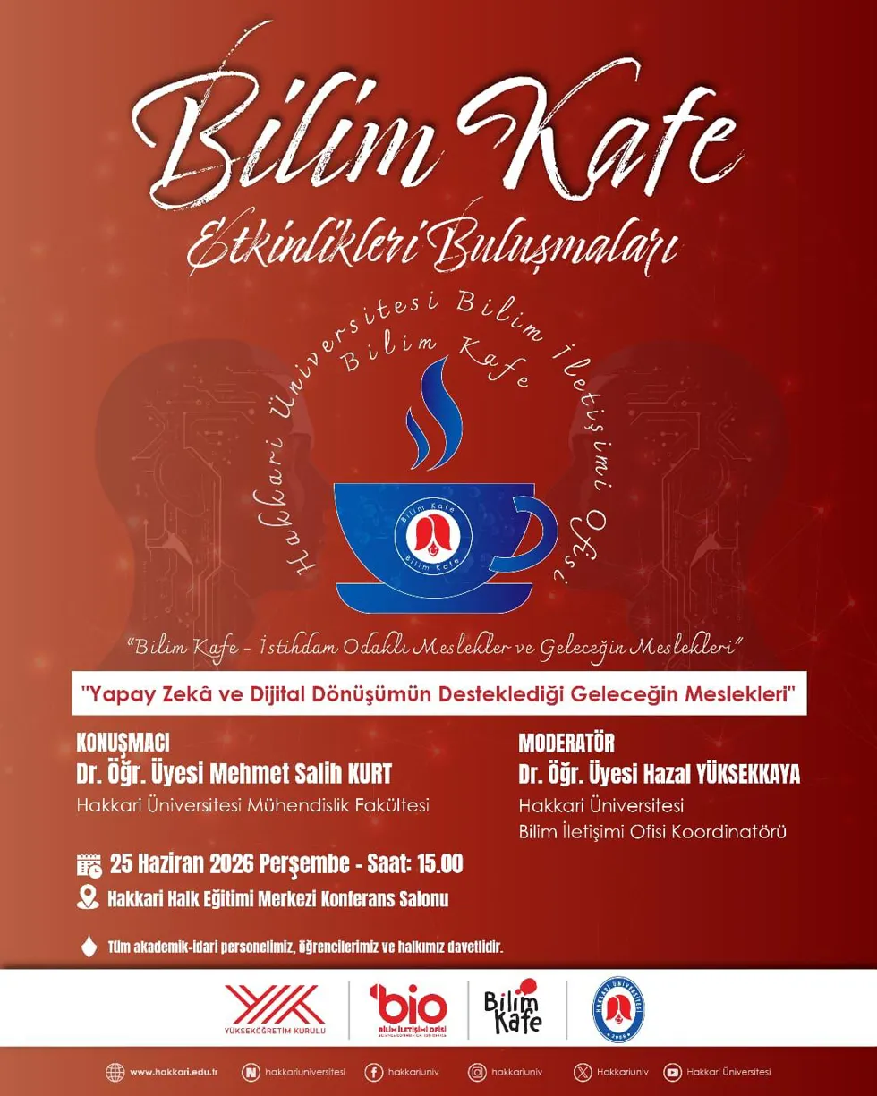 "Yapay Zekâ ve Dijital Dönüşümün Desteklediği Geleceğin Meslekleri" Konulu Bilim İletişimi Etkinliği