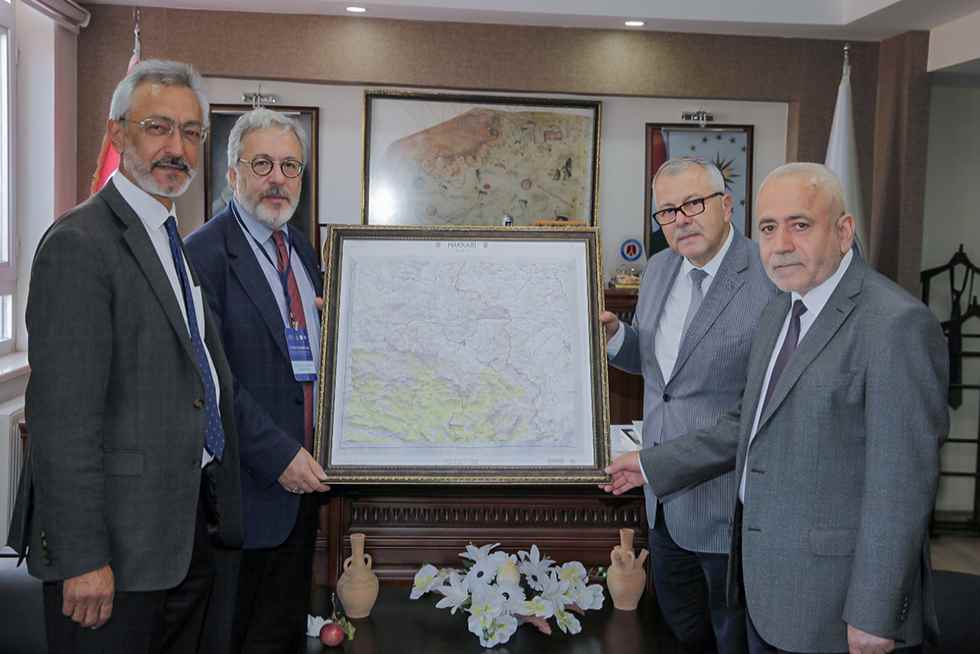 Türk Tarih Kurumu Başkanı ve Beraberindeki Heyet Üniversitemizi Ziyaret Ettiler