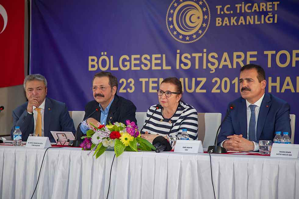 Ticaret Bakanı Ruhsar PEKCAN İlimizi Ziyaret Etti