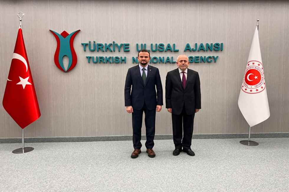 Rektörümüz Türkiye Ulusal Ajansı Başkanını Ziyaret Etti