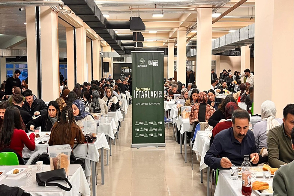 ÜNİDES Kapsamında Üniversitemizde İftar Programı Düzenlendi