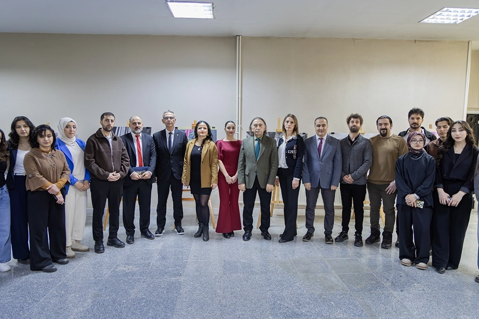 2025-2026 Bahar Yarıyılının Açılışını “Resim Bölümü Atölye Sergisi” ile Yaptık