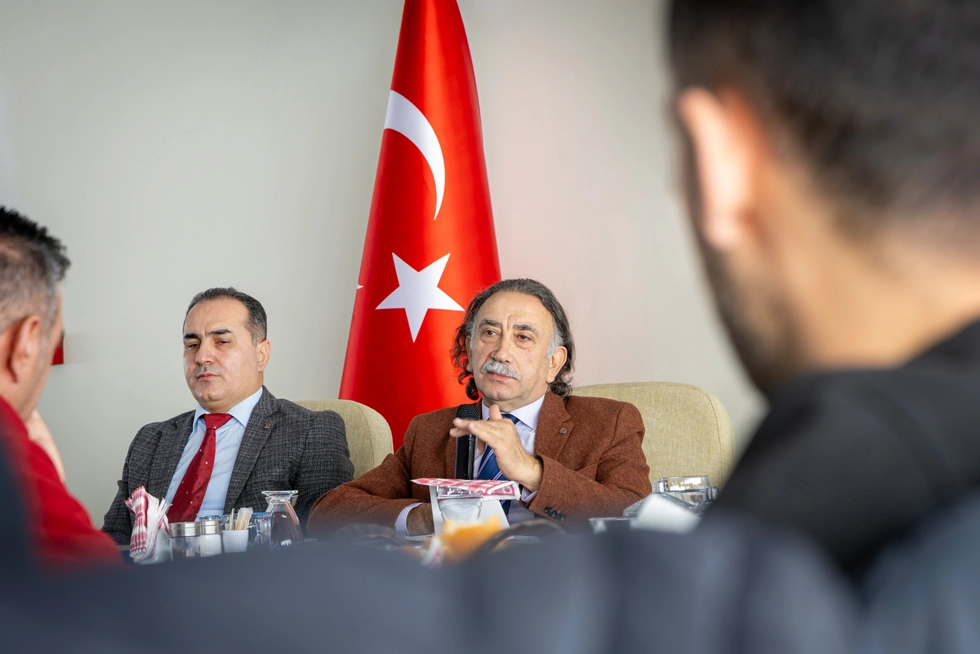 Rektörümüz Gazetecilerle Bir Araya Geldi