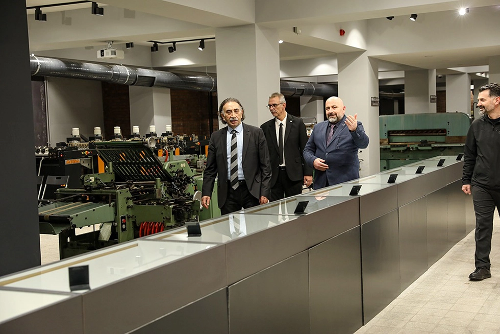 Rektörümüz Erzurum’da Hurufat Baskı Müzesi’ni Ziyaret Etti