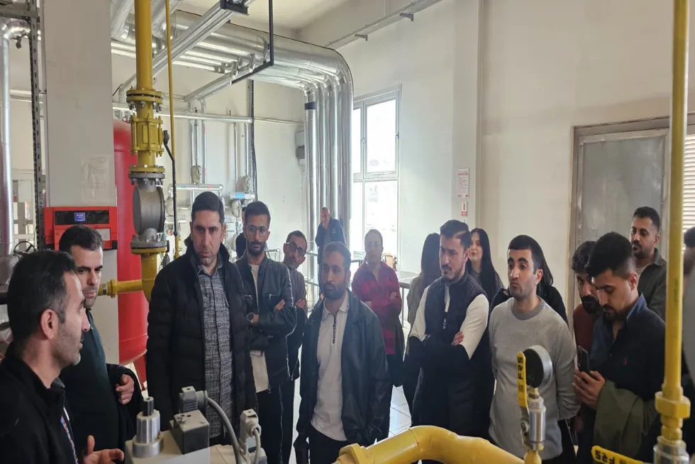 Yüksekova Selahattin Eyyübi Havalimanı Isı merkezine Teknik Gezi Düzenlendi