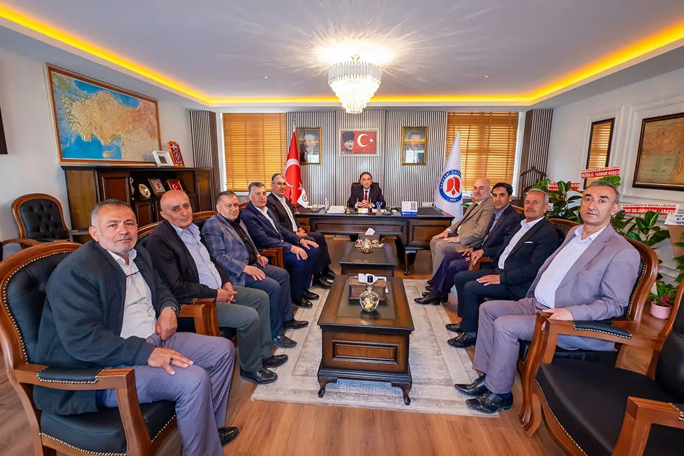 Rektörümüze Hayırlı Olsun Ziyaretleri Devam Ediyor 