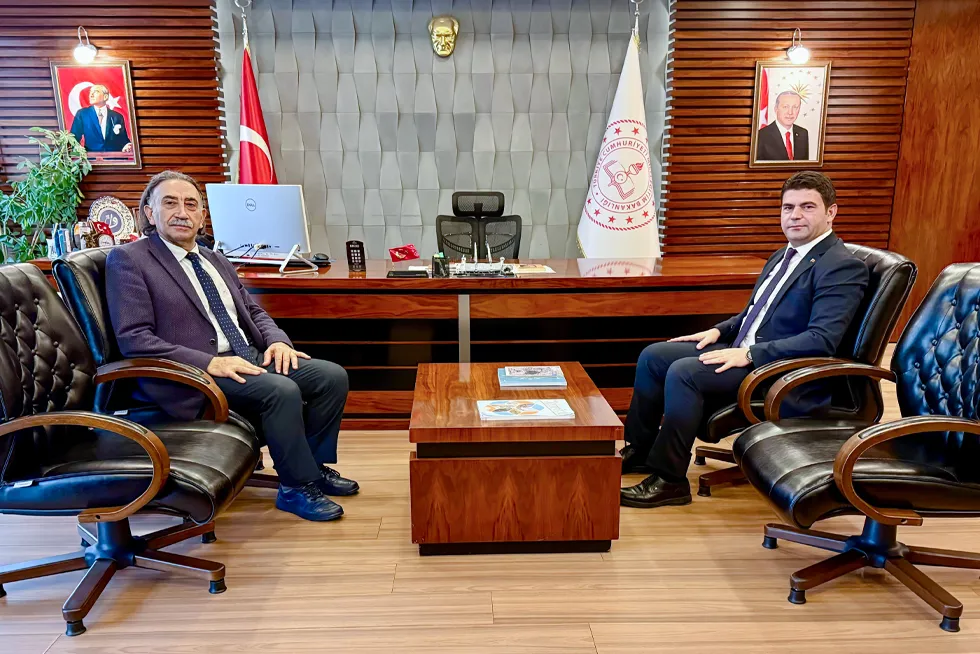 Rektörümüzden İl Milli Eğitim Müdürüne İade-i Ziyaret