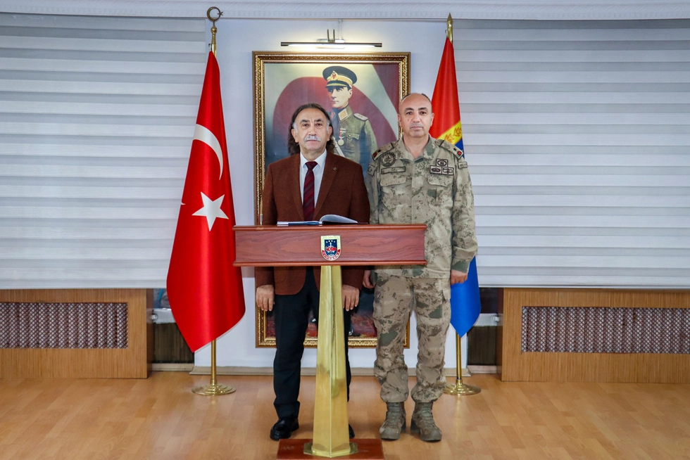 Rektörümüzden Tuğgeneral Cafer Öz’e Nezaket Ziyareti