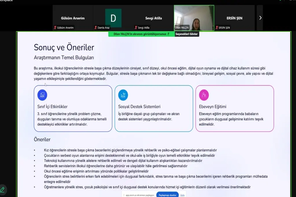 Üniversitemiz Öğrencilerinden Uluslararası Akademik Başarı