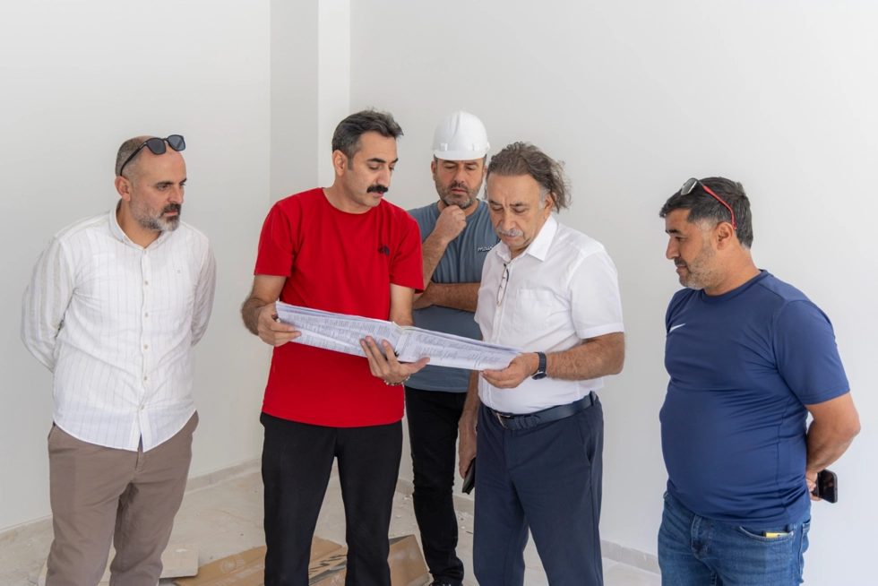 Rektörümüz Çölemerik MYO Binasında İncelemelerde Bulunundu