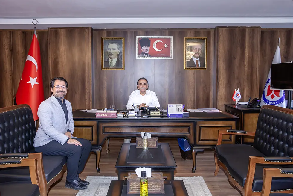 İDOB Müdürü Akgün’den Rektörmüz Prof. Dr. Musa Gençcelep’e Nezaket Ziyareti