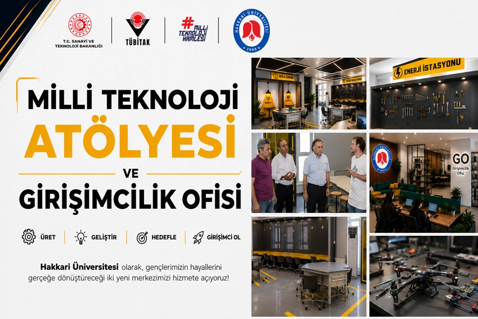 Üniversitemizde Milli Teknoloji Atölyesi ve GO Girişim Ofisi kuruluyor