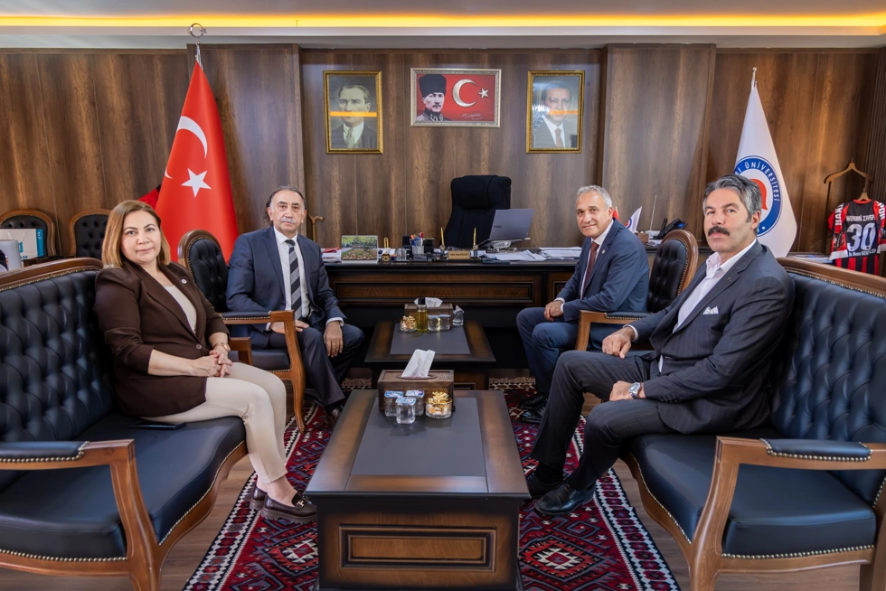 Yeni Parti Heyetinden Rektörümüz Prof. Dr. Musa Gençcelep’e Ziyaret