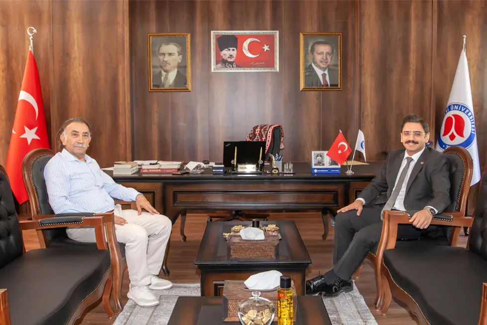 Vali Yardımcısı Mahmutoğlu’ndan Rektörümüze Hayırlı Olsun Ziyareti
