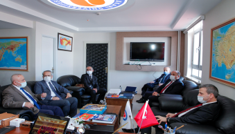 Gazi Üniversitesi Rektörü Prof. Dr. Musa Yıldız Üniversitemizi Ziyaret Etti - Resim 2