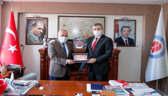 Gazi Üniversitesi Rektörü Prof. Dr. Musa Yıldız Üniversitemizi Ziyaret Etti - Resim 4