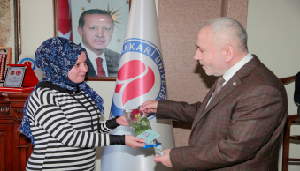 Hakkari Üniversitesi Rektörü 8 Mart Dünya Kadınlar Gününü Kutladı - Resim 7